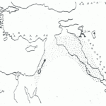 Mr Guerriero s Blog Blank Maps Of The Middle East Map Middle East