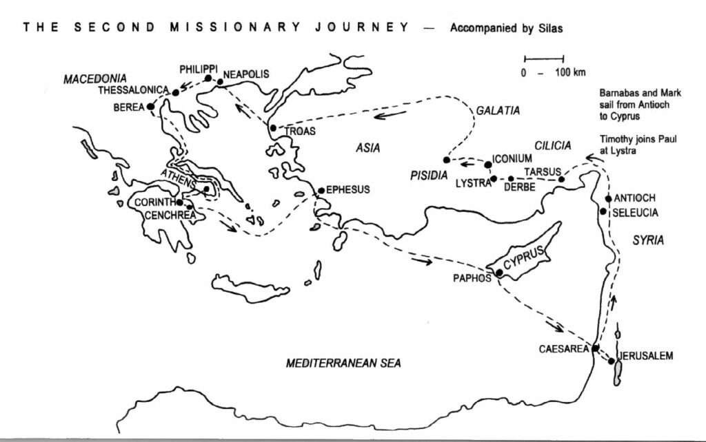 Paul s Second Missionary Journey