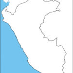 Peru Map Outline Peru Blank Map South America Americas