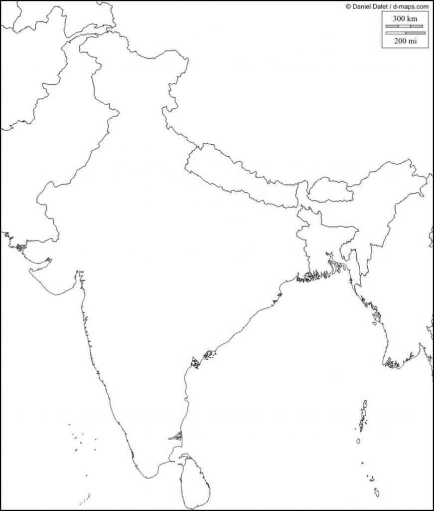 Physical Map Of India Blank India Physical Map Blank Southern Asia 