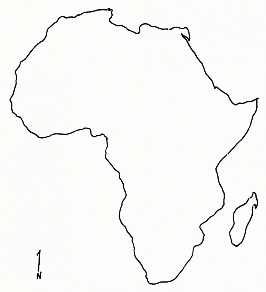 Printable Blank Map Of Africa Printable Maps