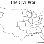 Printable Civil War Map Free Printable Maps