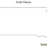 Printable Map Of South Dakota State Map Of South Dakota South