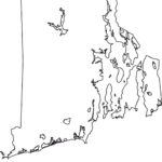 Rhode Island Blank Outline Map Large Printable High Resolution And