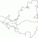 Saint Martin Outline Map