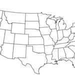 10 Elegant Printable Blank Map Of The United States Pdf Printable Map