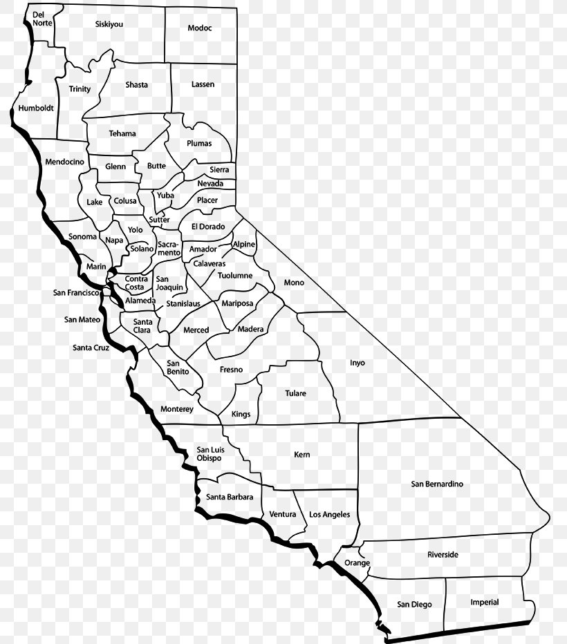 25 Blank Map Of California Maps Online For You