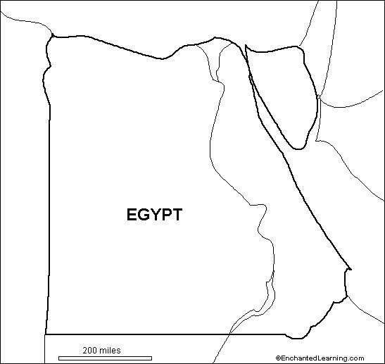 30 Blank Map Of Ancient Egypt Maps Database Source