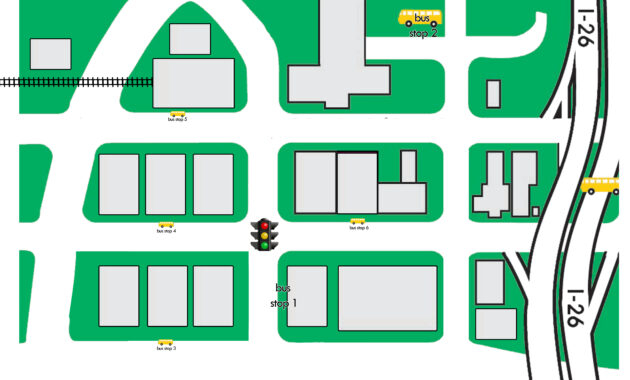 Blank City Map Template
