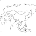 Blank Map Of Asia To Print