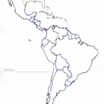 Blank Map Of Central And South America Printable Printable Maps