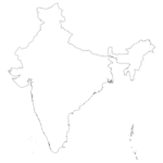 Blank Map Of India India Outline Map