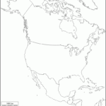 Blank Map Of North America Physical Features