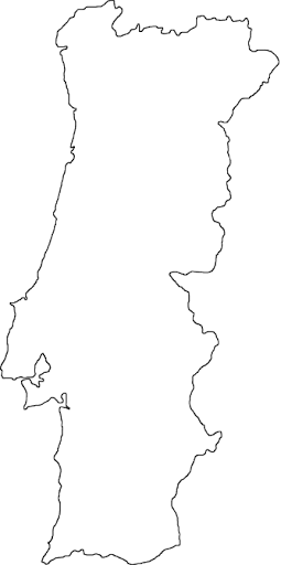 Blank Map Of Portugal Outline Map Of Portugal