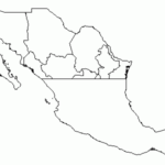 Blank Outline Map Of Mexico