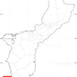 Blank Simple Map Of Guam No Labels