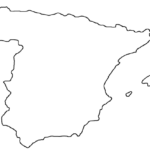 Blog De Geografia Blank Map Of Spain Outline Map Of Spain