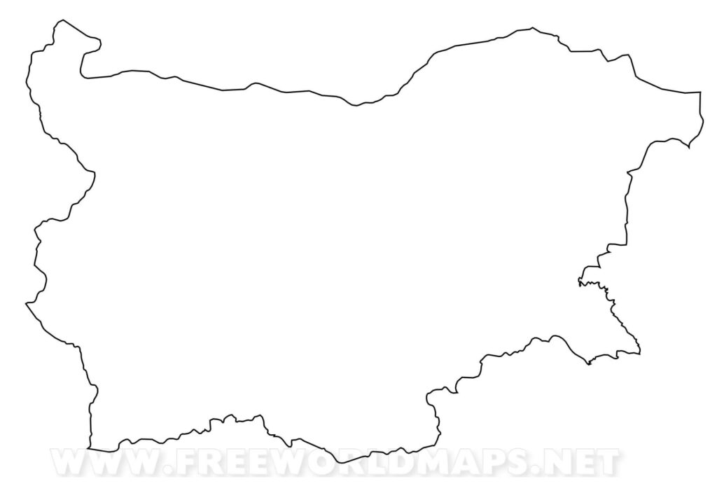 Bulgaria Political Map