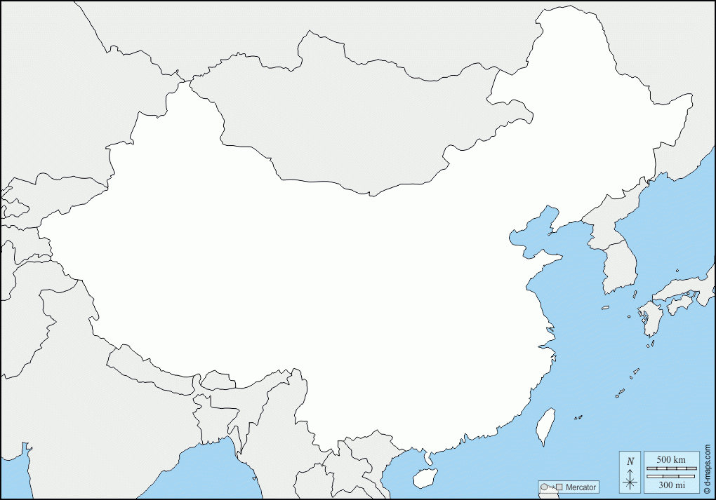 Chine Carte G ographique Gratuite Carte G ographique Muette Gratuite 