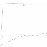 Connecticut State Outline Map Free Download