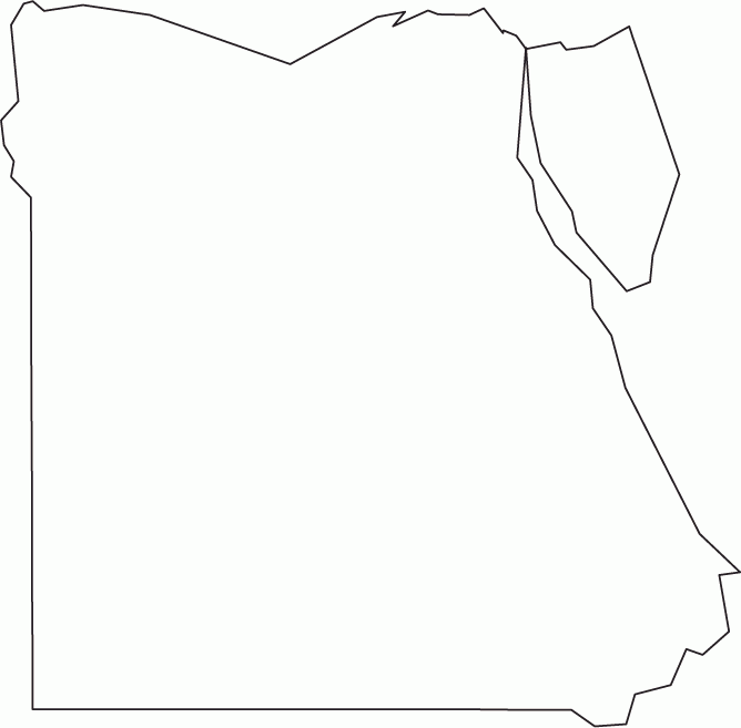 Egypt Maps Facts Egypt Map Egypt Outline