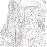 El Capitan Topo Illustration Detailing Freerider Free Solo Etsy