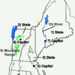 Free Printable Blank Map Of New England States New England States