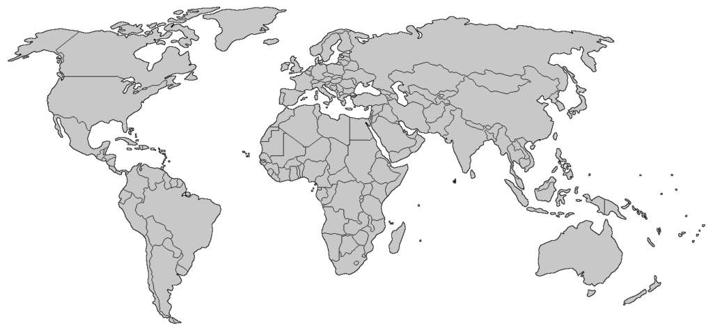 Free Printable World Map With Countries Template In PDF 2022 World 