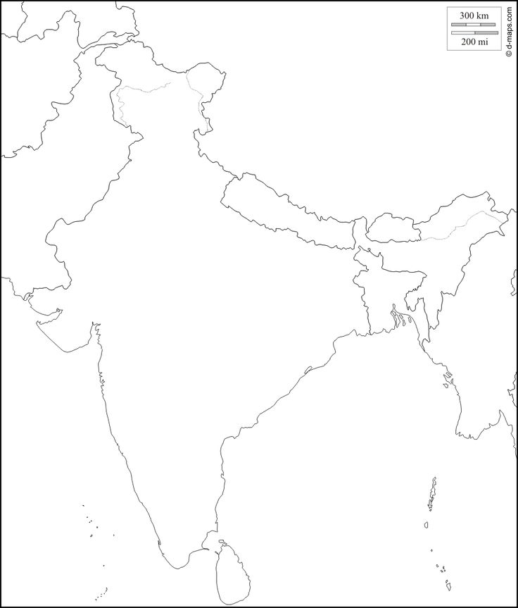 India Free Map Free Blank Map Free Outline Map Free Base Map 