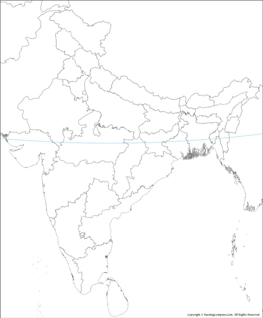 India Outline Map India Blank Map India Political Map Outline