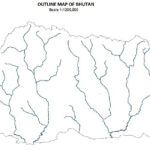 Karma Wangda Tokorongpa OUTLINE MAP OF BHUTAN