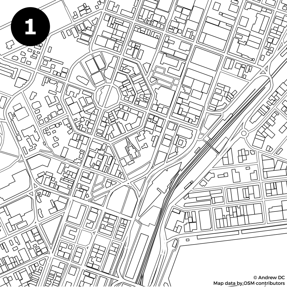 NZ City Colouring Maps The Map Kiwi