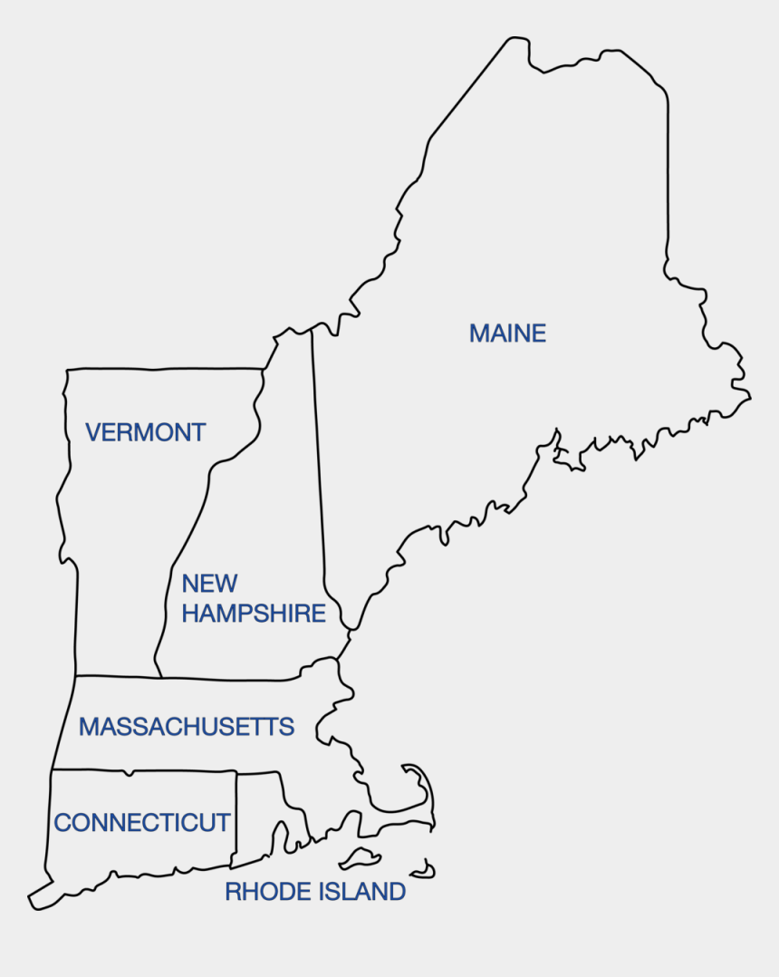 Printable Blank Map Of New England States Printable Word Searches