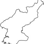 Printable Blank North Korea Map With Outline Transparent Map North