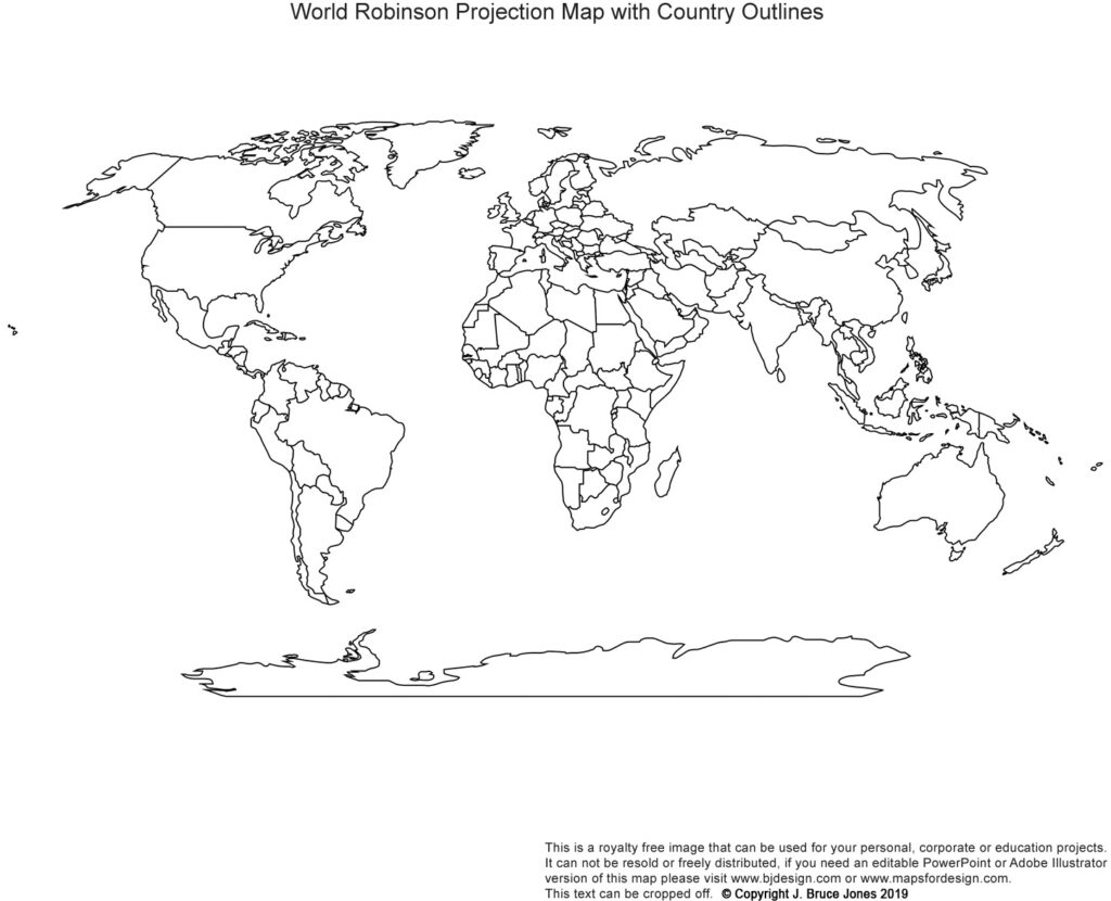 Printable Blank World Outline Maps Royalty Free Globe Earth
