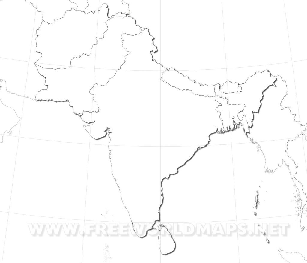 South Asia Maps