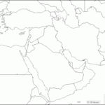 South West Asia Free Map Free Blank Map Free Outline Map Free Base