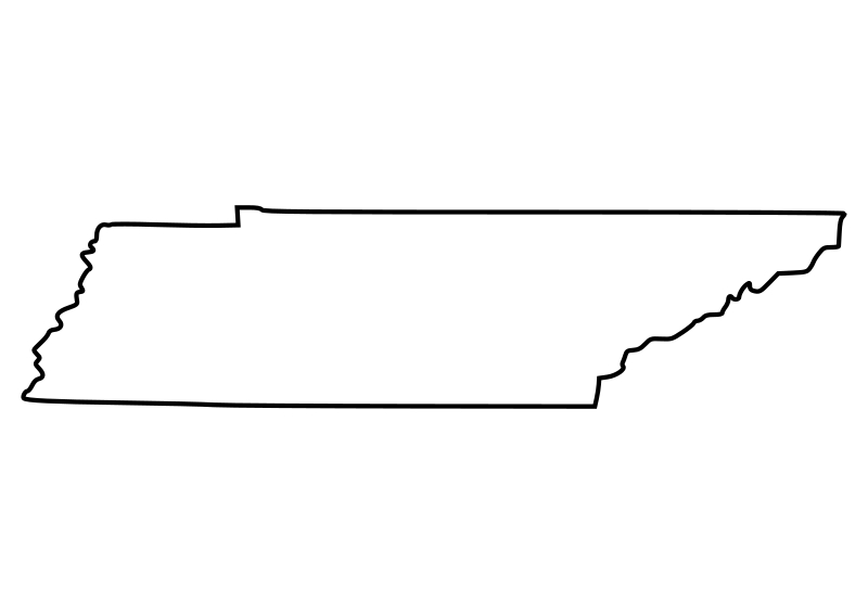 Tennessee Clipart Outline 20 Free Cliparts Download Images On 