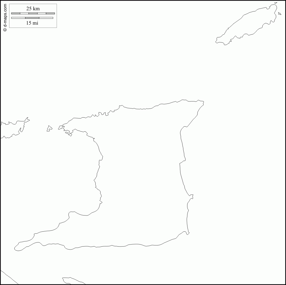 Trinidad And Tobago Free Map Free Blank Map Free Outline Map Free