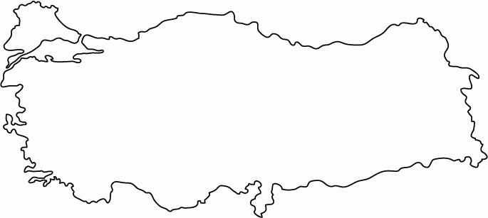 Turkey Maps Facts Turkey Map Turkey Outline Map Outline